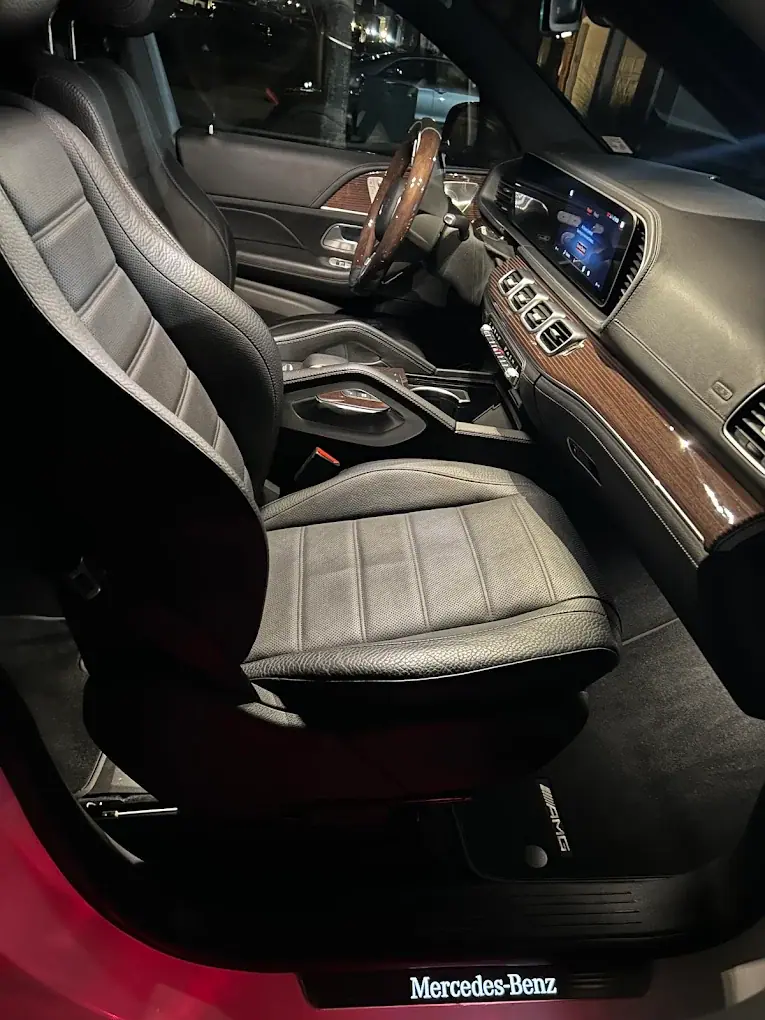 Mercedes-Benz AMG luxury interior detailed by Mo's Mobile Detailing